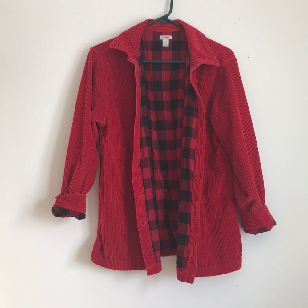 L.L. Bean corduroy women’s shirt